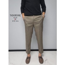 톰* 타탄 체크 반밴딩 슬랙스