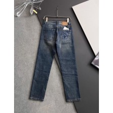 디* 로고 포켓 포인트 워싱스판 데님진수입최고급