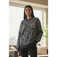 크* 십자가 크로스 자카드 라운드 니트수입최고급(남녀공용)