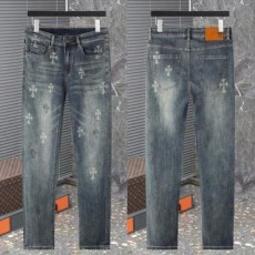 크* 멀티로고 워싱스판 데님진수입최고급