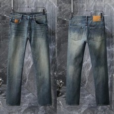 루* 로고 스티치 워싱스판 데님진 수입최고급