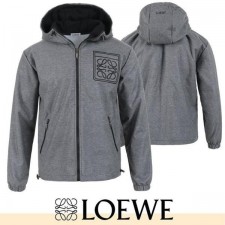 로** 아나그램 스퀘어 자수 윈드 자켓