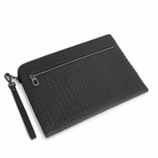 보** 앞지퍼 스트랩 클러치