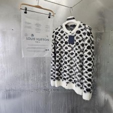 루* 모노그램 모헤어 가디건