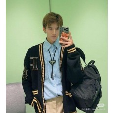 프** Wool and cashmere cardigan 울 캐시미어 가디건