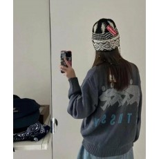 스** 백서핑프린트 니트