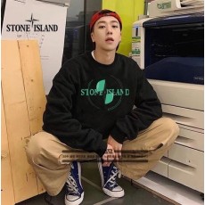 스* 그린 빅뱅 디자인 긴팔티셔츠 (시보리없음)