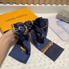 루* 네이비 방도 스카프