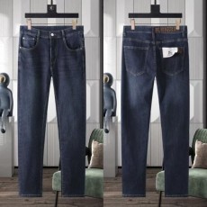 버** 로고 자수 포인트 워싱스판 데님진수입최고급