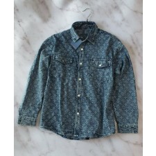 루* 모노그램 데님 자켓