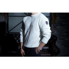 노** 케이블 시스템라운드 니트