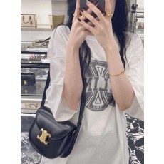 셀** 고급 트리옹프 틴베사체 샤이니 반달 백