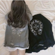 크* 로고나염 데미지 니트