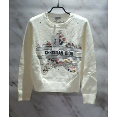 디* 로고꽃자수 니트