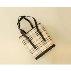 버** 수입 빈티지 체크 버킷 백