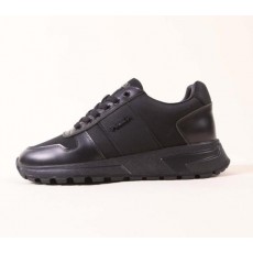 프** 가죽나일론 스니커즈 Prax 01 Sneakers Men Black