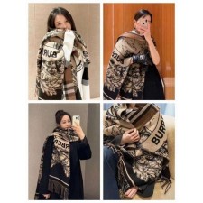 버** 캐시미어 기사 양면 머플러(수입)