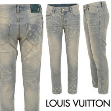 루* 스틸로고 모*그램 스팟 슬림 일자진