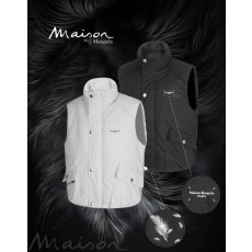 메* 마르지엘라 덕다운 사이드포켓 조끼패딩