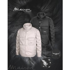 메* 마르지엘라 이중 덕다운 조끼패딩