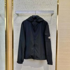 후드로고 바람막이 자켓