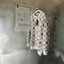 구* 자가드 테디베어 스웨터