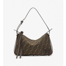 펜* 심플리 미디엄 브라운 FF 자카드 패브릭 백 8BR829AFPMF1GL7풀박스