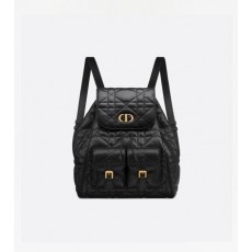 디* Caro 미디엄 백팩 블랙 매크로까나쥬 양가죽