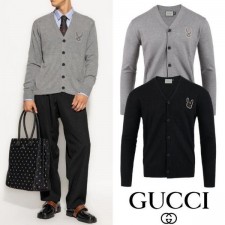 구* 래빗 자수 울 가디건 여성사이즈 추가