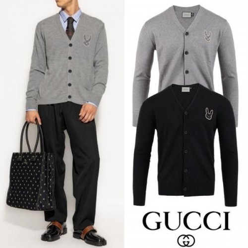 구* 래빗 자수 울 가디건 여성사이즈 추가