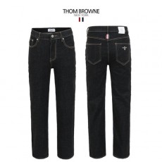 톰* 흑청 스판 히든밴드 미디엄테이퍼드핏 데님