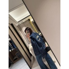 셀** 데님패치 트러커 자켓