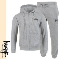 스** 캘리포니아 그로운 후드 집업 셋업 기모 원단