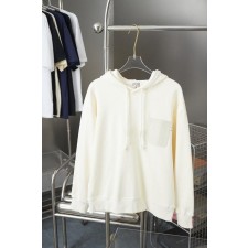 로** 가죽패치 후드