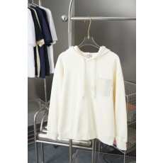 로** 가죽패치 후드