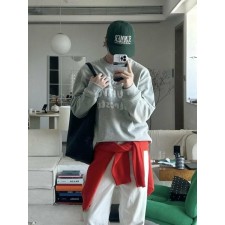 루* 픽셀 자수로고 맨투맨