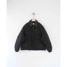 미*** 25 컬렉션 레더 카라 다운 패딩  수입