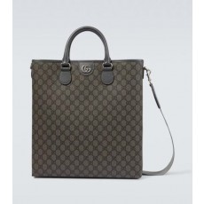 구* 남성 토트백 오피디아 GG 미디엄 쇼퍼백 ㅡ다크 그레이