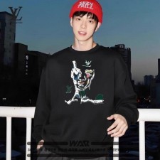 루* 페인트 조각상 디자인 밍크양기모 티셔츠