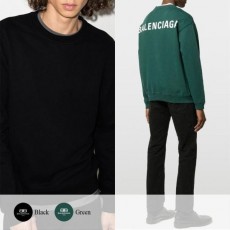 발**** 백로고 프린팅 맨투맨