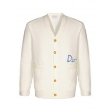 디* 수입 로고 자수 힐튼 넬 가디건