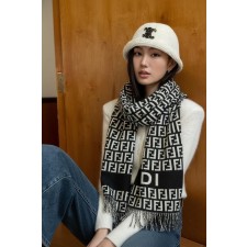 펜* FF로고 자가드 울머플러수입최고급