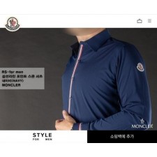 삼선라인 포인트 스판 셔츠