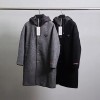 프** 수입고급 울100 캐시미어 울 레이어더 코트