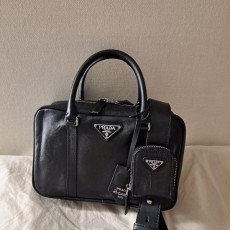 프** 미디엄 앤티크 나파 가죽 탑핸들