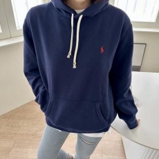 폴* 기모 후드 스웨트 셔츠