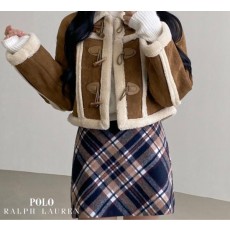 폴* 양털 무스탕