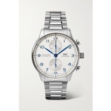 I** 샤프하우젠 포르투기저 화이트다이얼 스틸줄