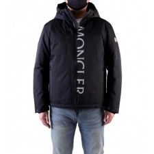 레터링로고 후드 패딩