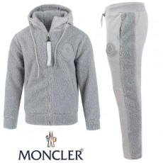 빅로고 양털 후드 집업 셋업 기모 원단